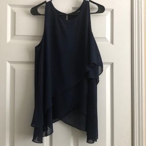 Navy blue top